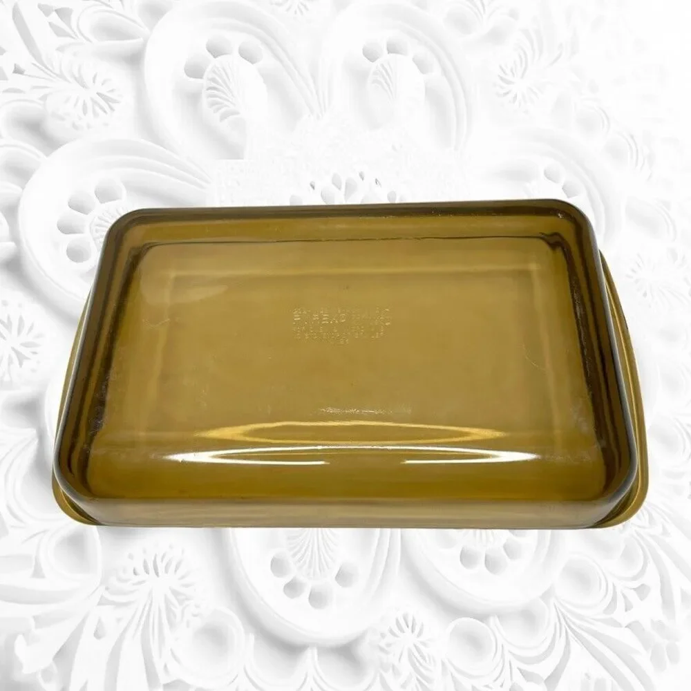 Pyrex Amber Brown 232-N UK Utility Glass Bakeware‎  11